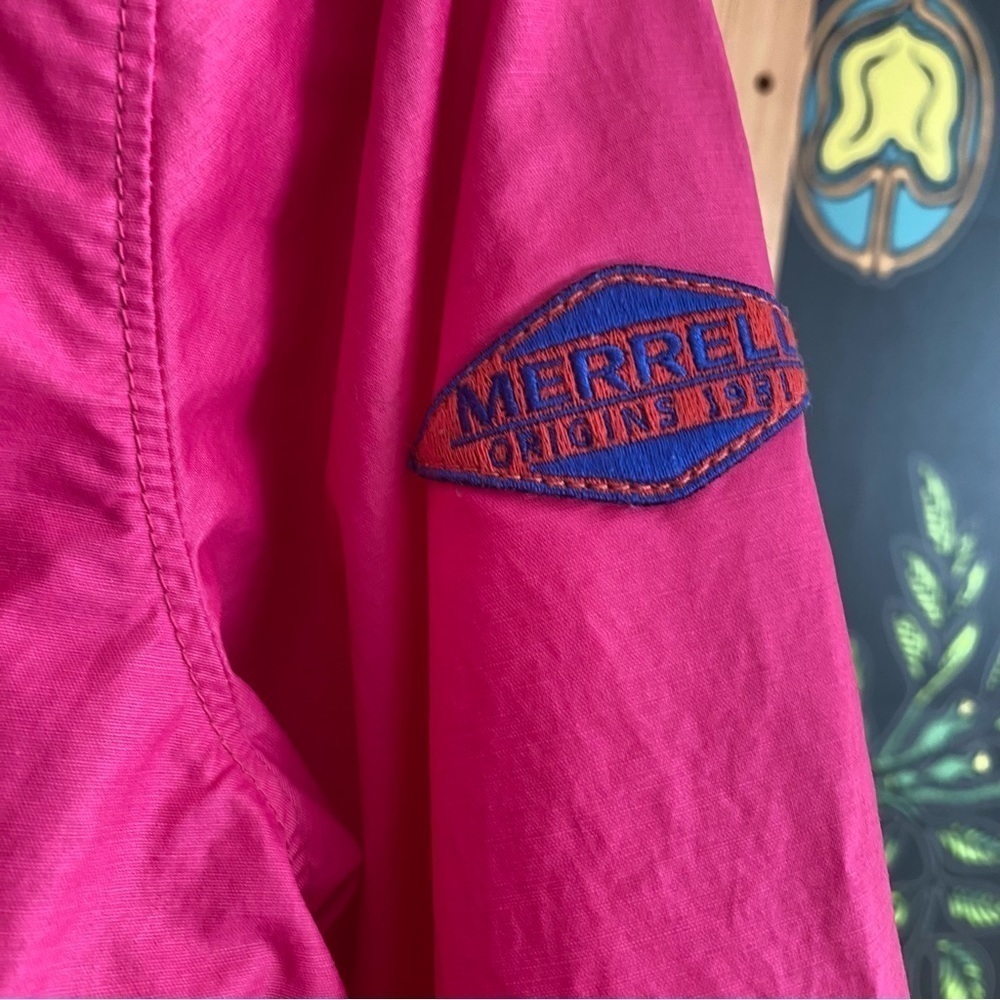 Merrell Pink Avalon Half Zip Pullover Wind Rush J… - image 6